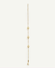Bracelet, three diamonds, yellow gold