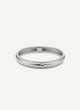Bangle, medium model, white gold